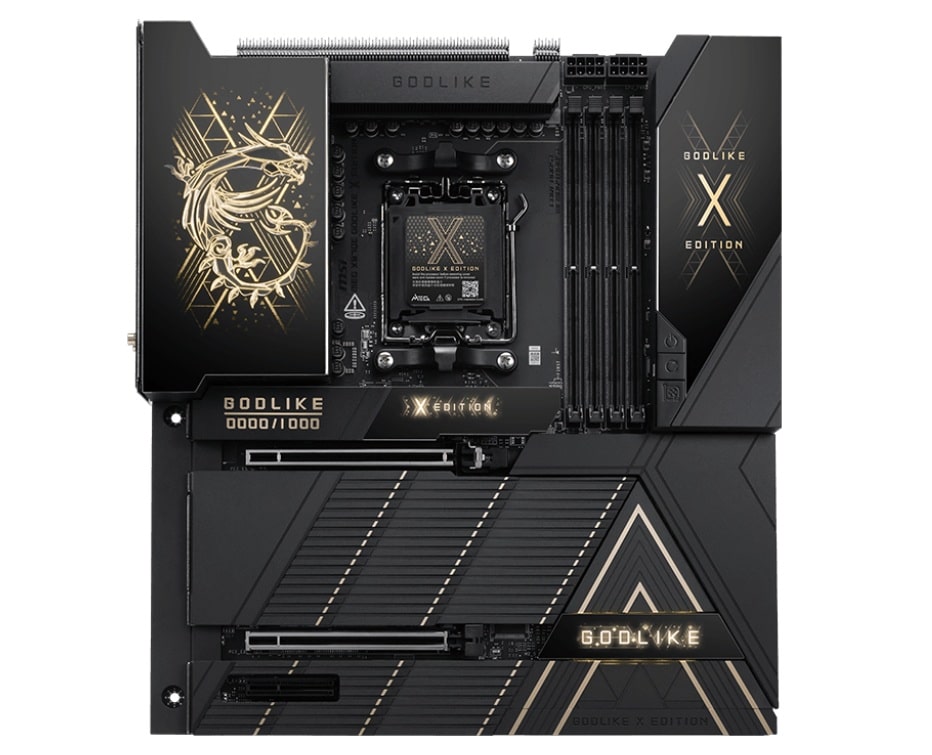 Дънна платка за 00: MSI стартира продажбите на MEG X870E Godlike X Edition