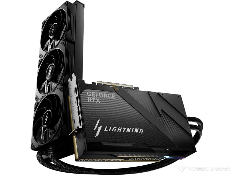 MSI официално представи GeForce RTX 5090 32G Lightning Z – за нея се препоръчва захранване с минимална мощност 1600W