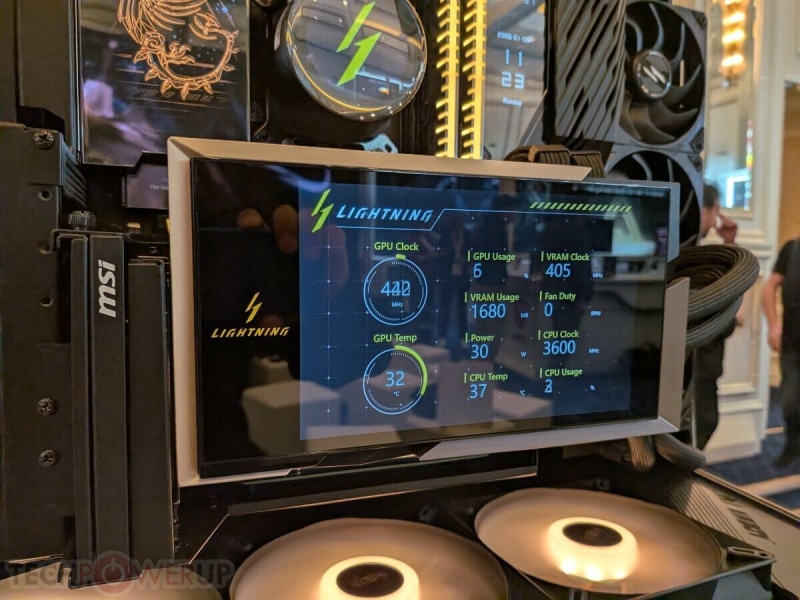 MSI официално представи GeForce RTX 5090 32G Lightning Z – за нея се препоръчва захранване с минимална мощност 1600W