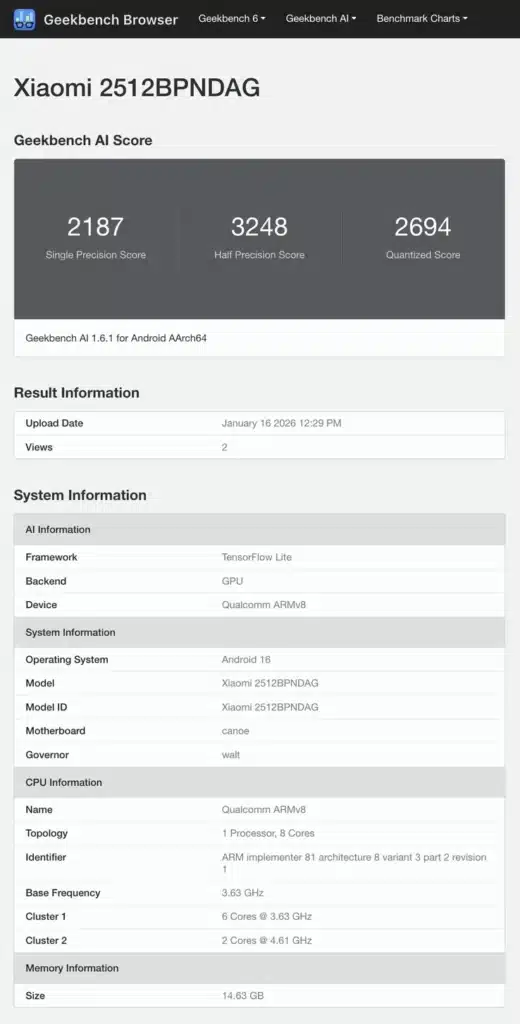 Geekbench