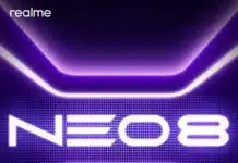 Realme проведе отделно събитие, за да представи дисплея на Neo 8