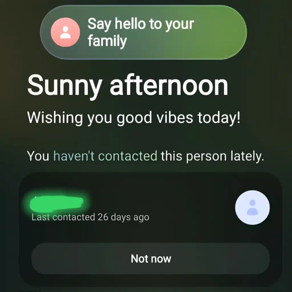 Смартфоните на Samsung с One UI 8.5 ще ви напомнят да се обадите на семейството си и ще показват колко дни не сте общували