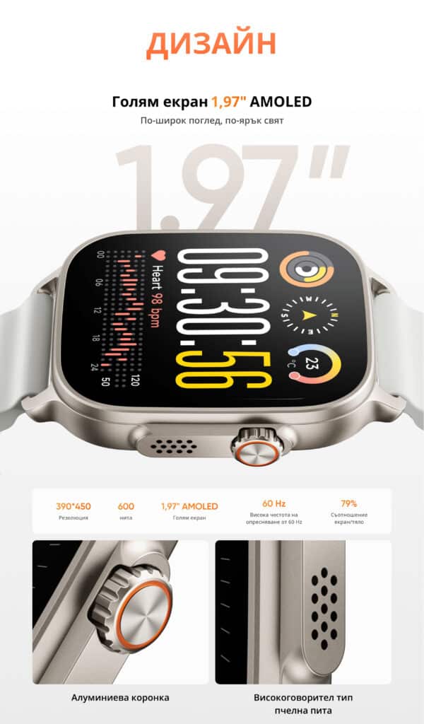 realme Watch 5 влиза смело в играта: голям AMOLED, GPS и изненадващо силна батерия