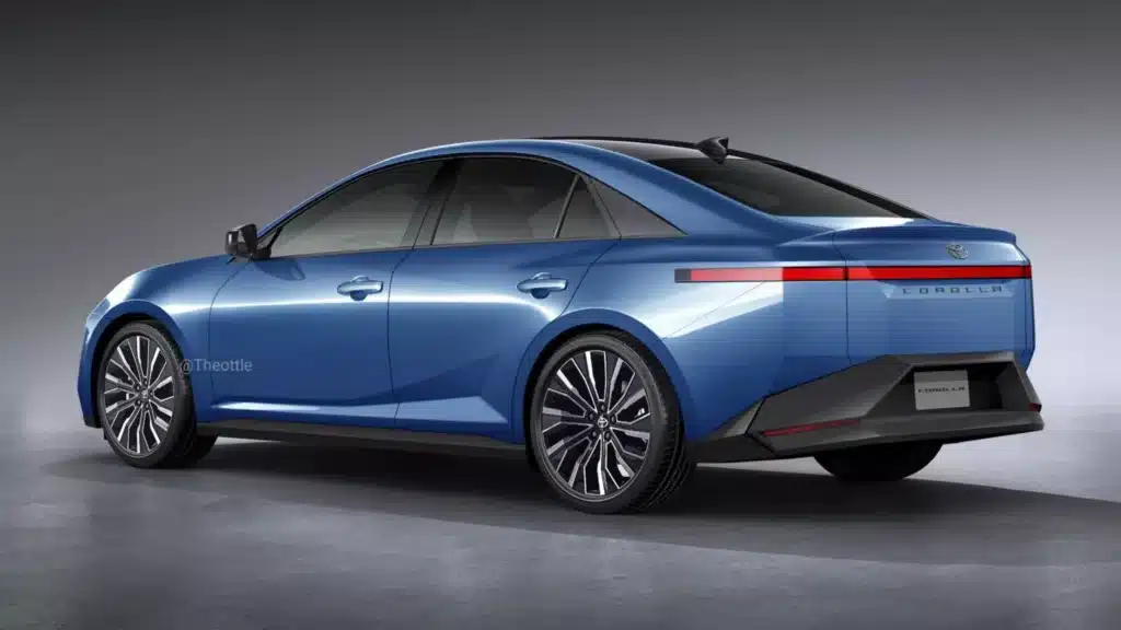 Toyota Corolla 2026 превръща хибрида в стил