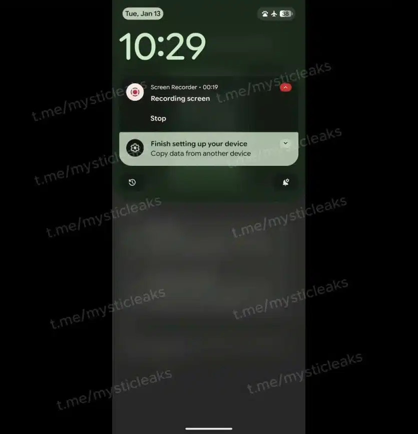 Първи скрийншоти от Android 17: известия и бързи настройки