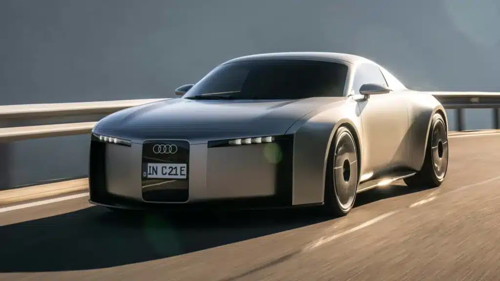 Audi въвежда нова ера в дизайна със смела решетка