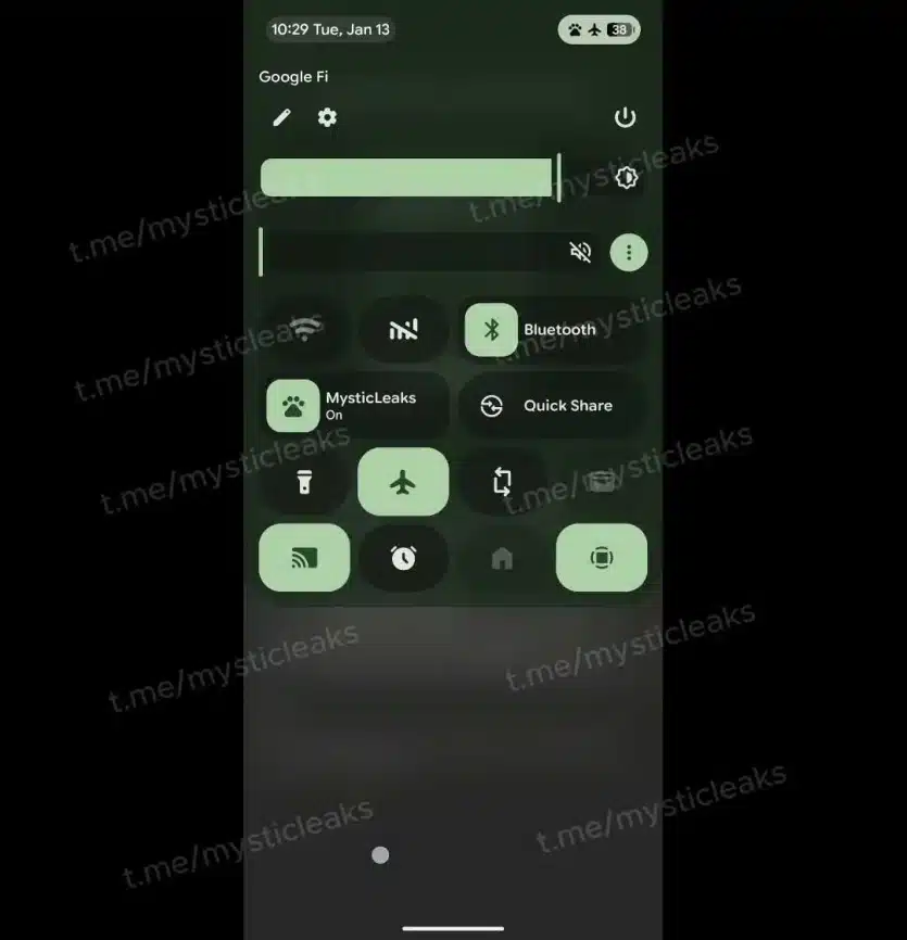 Първи скрийншоти от Android 17: известия и бързи настройки