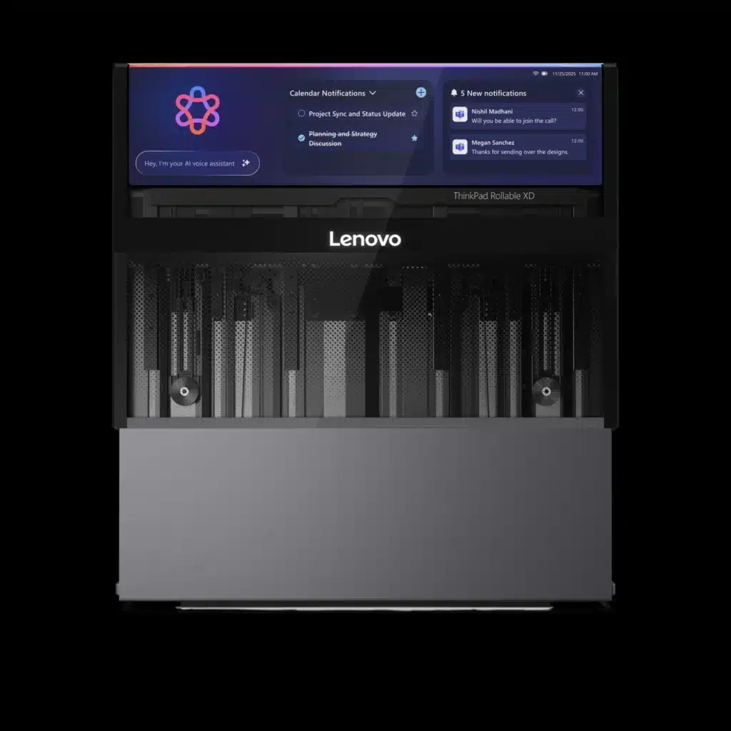 Концепциите на Lenovo на CES 2026 – ThinkPad Rollable XD, AI Glasses, Smart Sense Display и Project Kubit