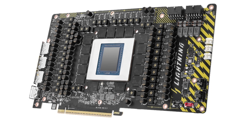 MSI официално представи GeForce RTX 5090 32G Lightning Z – за нея се препоръчва захранване с минимална мощност 1600W