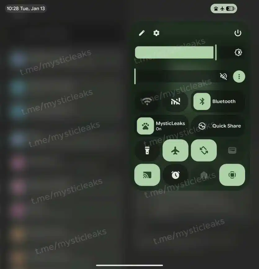Първи скрийншоти от Android 17: известия и бързи настройки