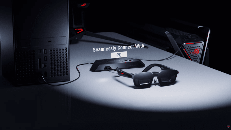 171-инчов геймърски монитор на носа: Asus представи очилата ROG Xreal R1 с 240Hz micro-OLED екрани
