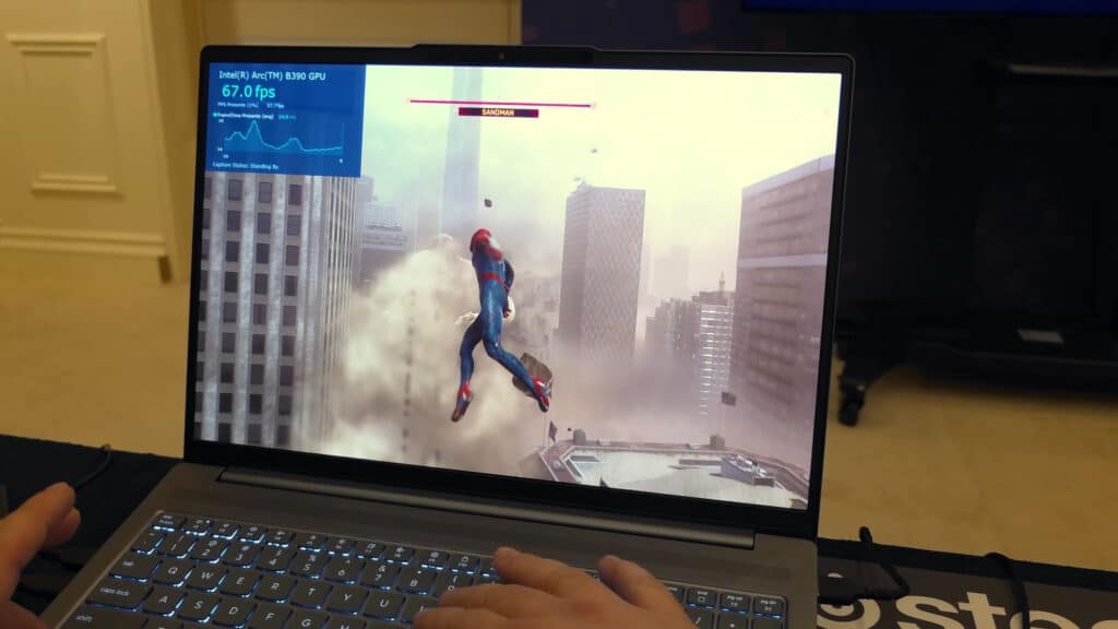 Първи тестове на най-мощната интегрирана графика Intel Panther Lake – Arc B390 осигурява над 80 FPS в Cyberpunk 2077