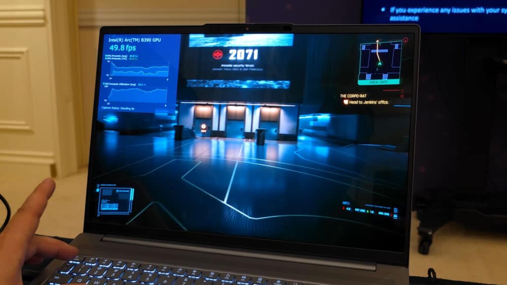 Първи тестове на най-мощната интегрирана графика Intel Panther Lake – Arc B390 осигурява над 80 FPS в Cyberpunk 2077