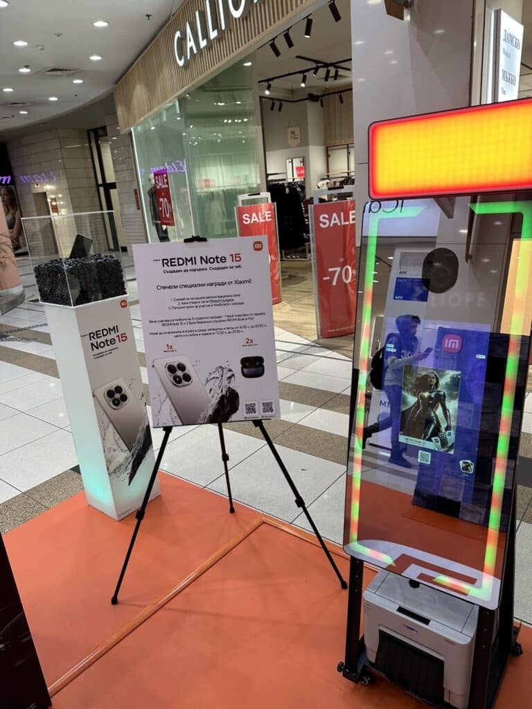 Xiaomi показва Redmi Note 15 Series с интерактивна зона в Mall of Sofia