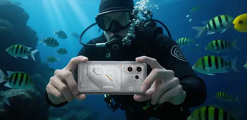 Анонсиран е издръжливият смартфон Oscal Marine 3 с камера за подводно заснемане и нощно виждане