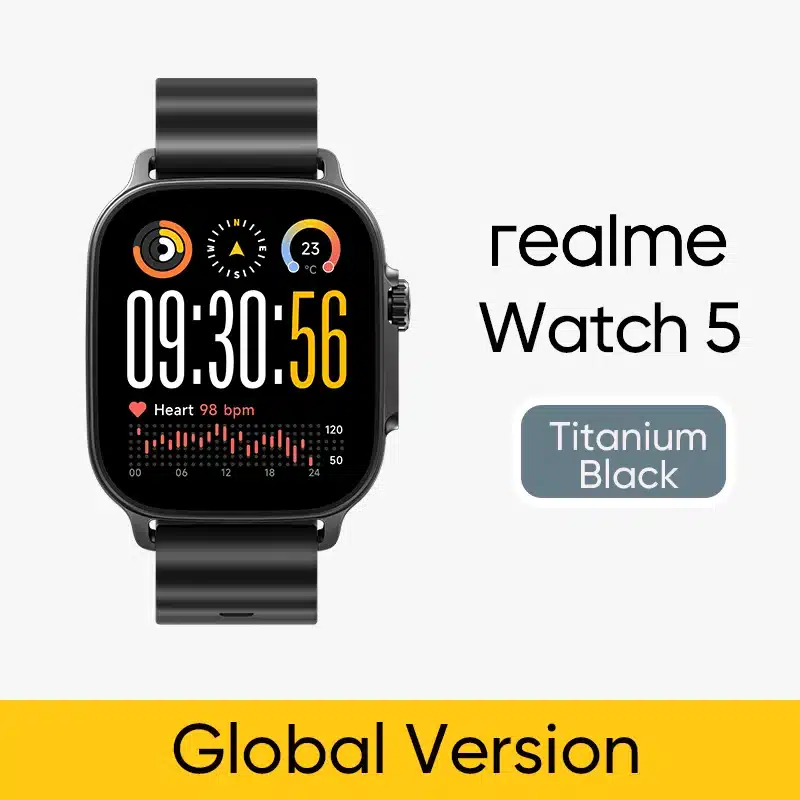 realme Watch 5 влиза смело в играта: голям AMOLED, GPS и изненадващо силна батерия