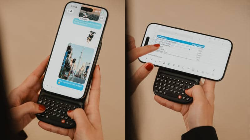 Clicks представи смартфон в стила на BlackBerry и универсална QWERTY клавиатура за смартфони