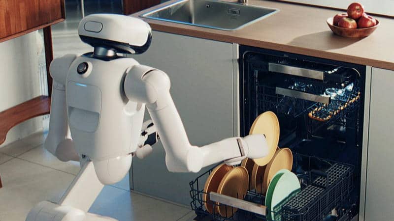 LG представи робота с изкуствен интелект CLOiD, който може да изпълнява широк спектър от домакински задачи
