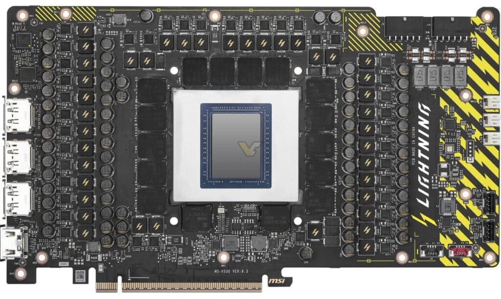 MSI ще пусне три версии на свръхмощната GeForce RTX 5090 Lightning: X, Z и OCER