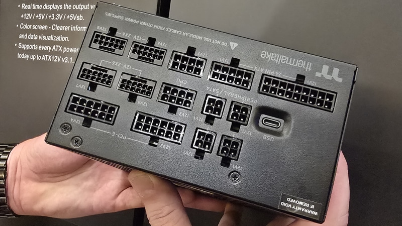 Thermaltake представи захранвания с мощност до 3000W и модели със сменяеми конектори