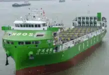Китай тества революционен електрически контейнеровоз с водоизместимост 10 000 тона