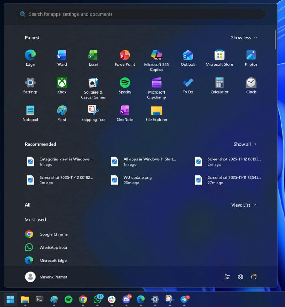 Microsoft представи обновеното старт меню за Windows 11 и обясни защо го е преработила отново