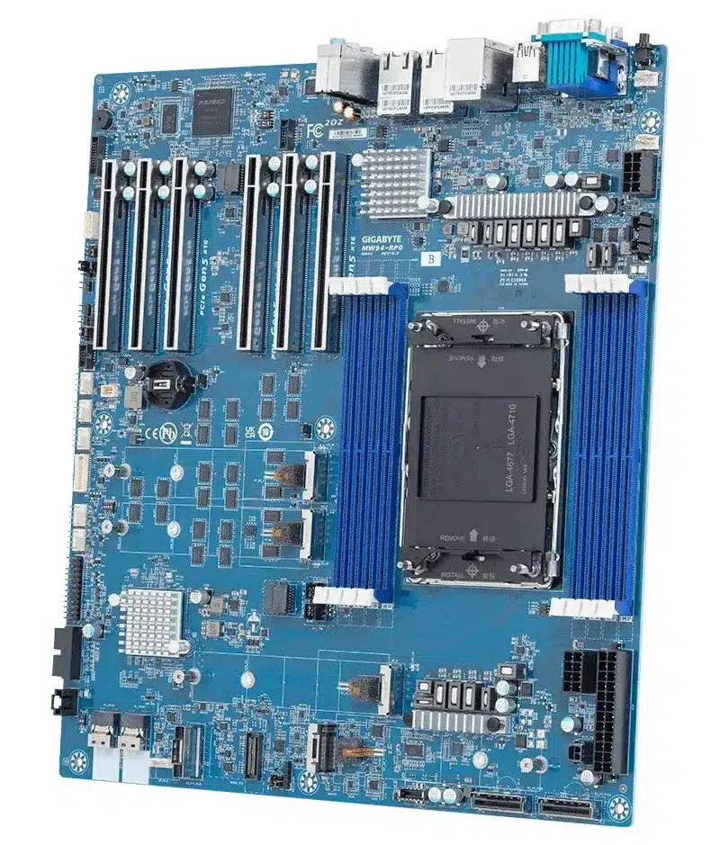 Giga Computing представи дънни платки за работни станции, базирани на процесора Intel Xeon 600