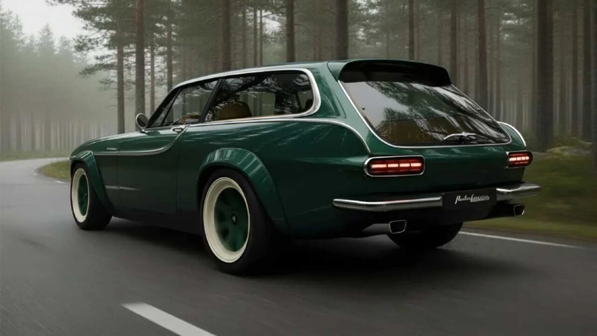 Volvo завръща P1800 ES под формата на невероятен рестомод