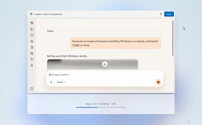 Няма Windows, но Copilot работи: Microsoft вече ще активира AI дори преди работата с операционната система