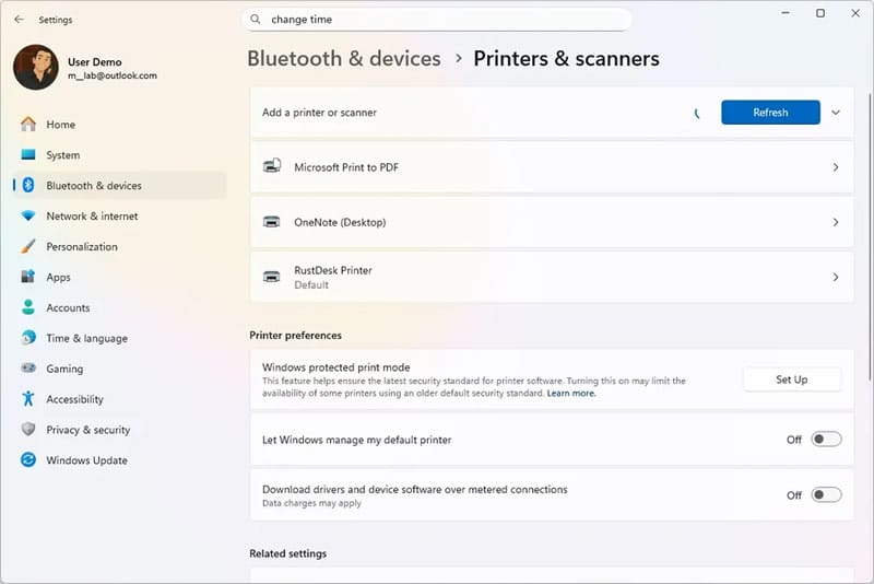 Windows 11 спира поддръжката на остарелите драйвери за принтери V3 и V4