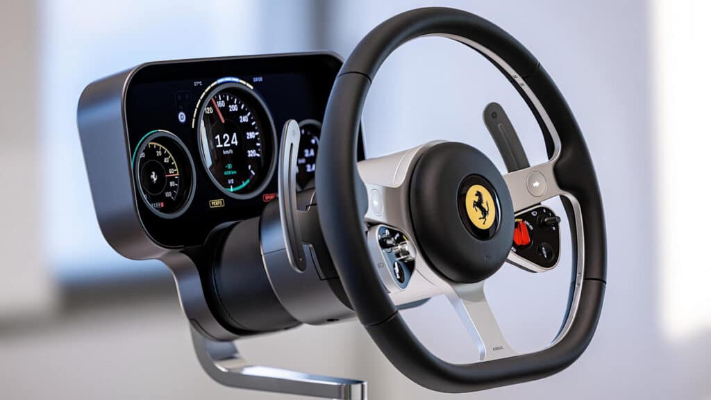 Ferrari показа интериора на първия си електромобил – той е създаден от Джони Айв, легендарния дизайнер на Apple