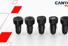 Canyon представя новата серия адаптери за зареждане в автомобил OnDrive – мощност, сигурност и интелигентен дизайн за всяко пътуване