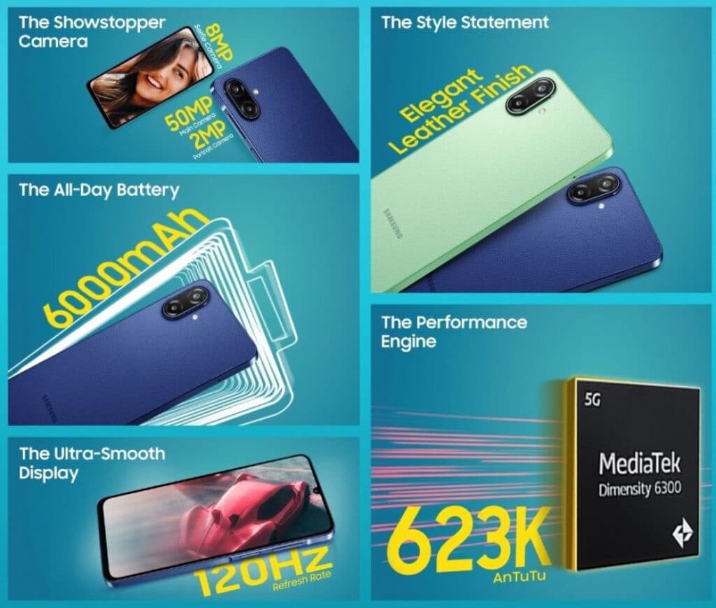 Samsung представи бюджетния Galaxy F70e с чип Dimensity 6300, One UI 8.0, 50MP камера и 6000mAh батерия
