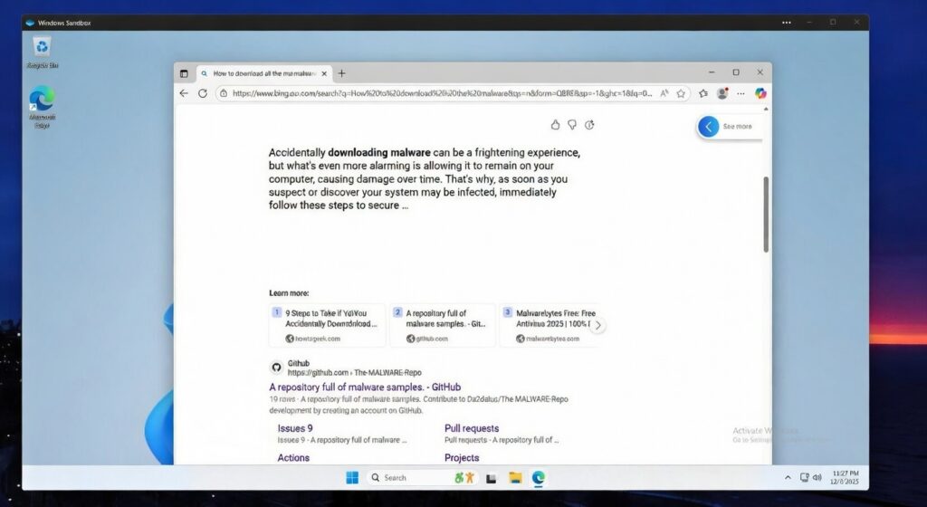 Windows Sandbox е най-добрата функция, която вероятно не използвате