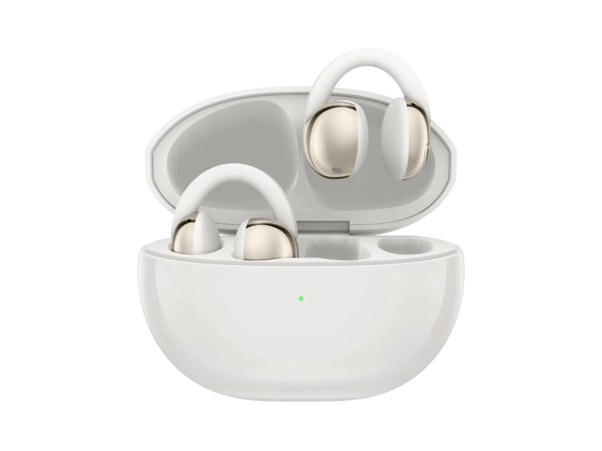 Слушалки със Swarovski? TCL показа CrystalClip – нови open-ear earbuds с 36 часа батерия