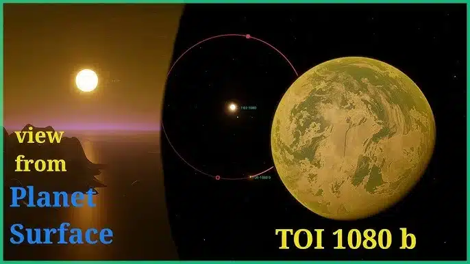 Учени откриха почти точно копие на Земята: какво е известно за планетата TOI-1080 b