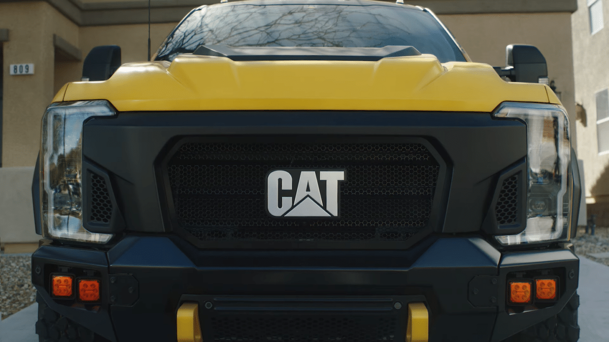 Caterpillar показа собствен пикап и изненада дори феновете на тежката техника