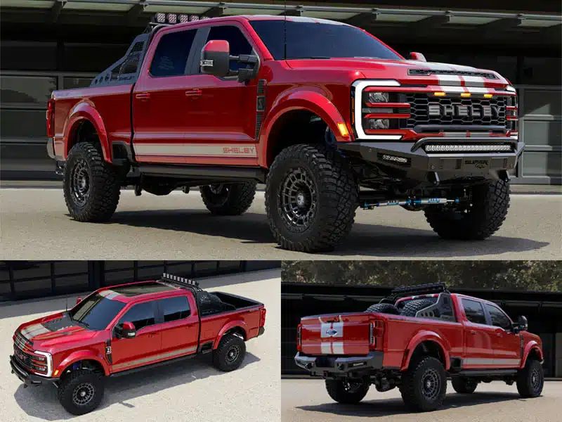 Shelby превърна Ford F-250 в пустинно чудовище с огромни колела
