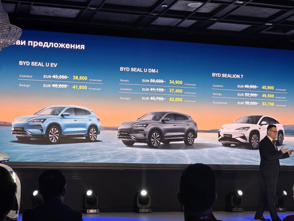 Най-продаваната марка електромобили в света вече е в България – BYD може да промени пазара у нас