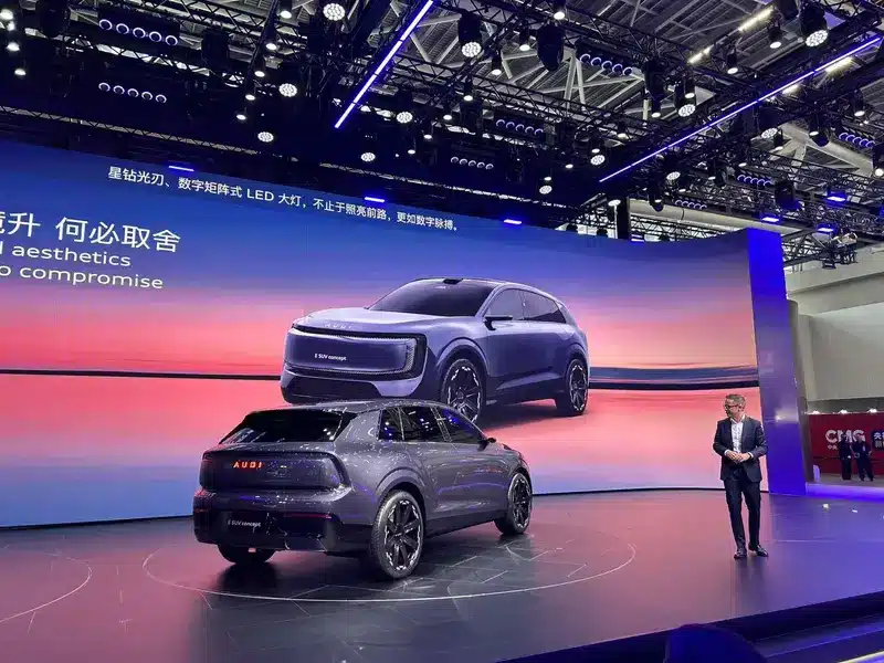 Audi произвежда E7X в Китай и показа как изглежда новото поколение електромобили