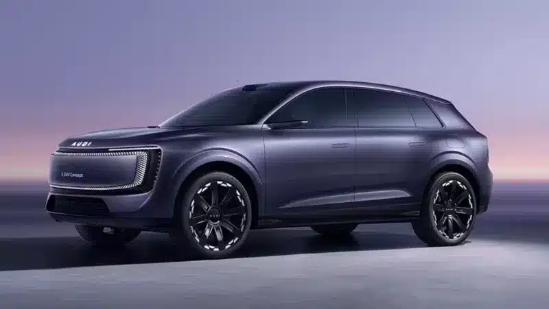 Audi произвежда E7X в Китай и показа как изглежда новото поколение електромобили