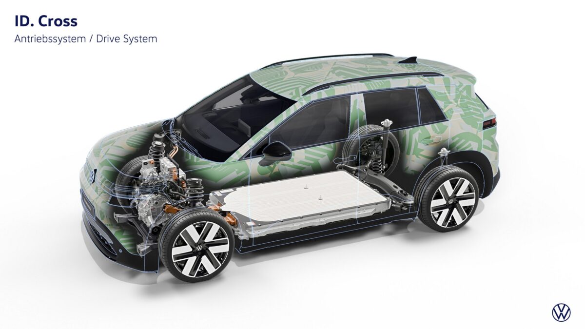 Volkswagen показа новия си достъпен електрически кросоувър ID Cross
