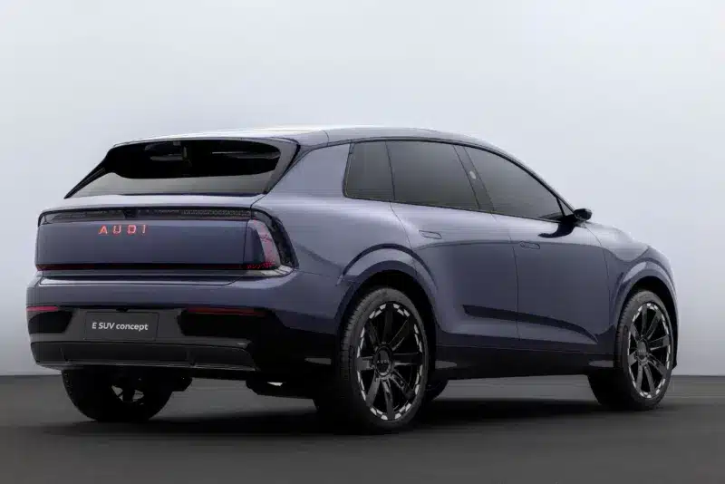 Audi произвежда E7X в Китай и показа как изглежда новото поколение електромобили