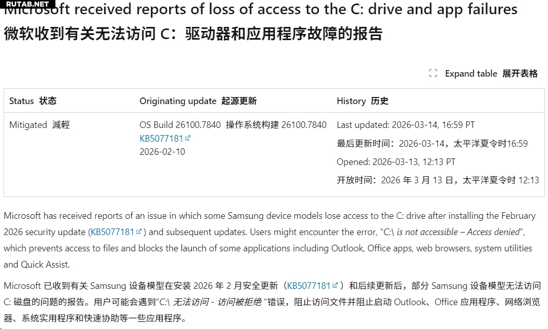 Microsoft потвърди наличието на критичен бъг в Windows 11, който блокира достъпа до локален диск C