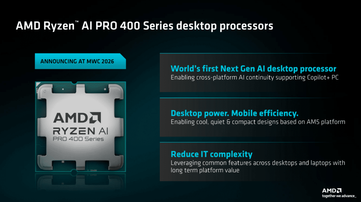 AMD представи процесорите Ryzen AI 400 за Socket AM5 – до 8 Zen 5 ядра, графика RDNA 3.5 и NPU с 50 TOPS
