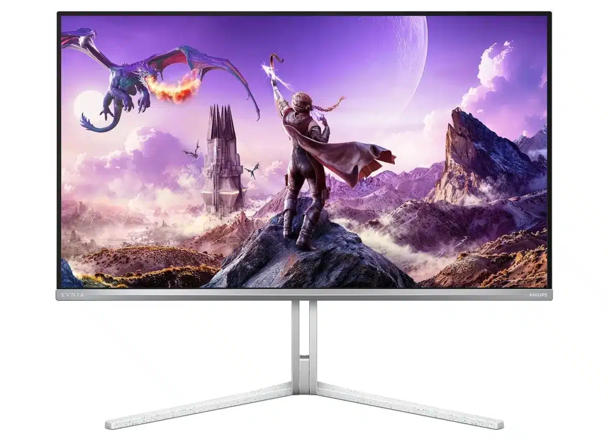 Philips представи 31,5-инчовия геймърски монитор Evnia 32M2N8900X – QD-OLED, 4K, 240Hz и Ambiglow подсветка
