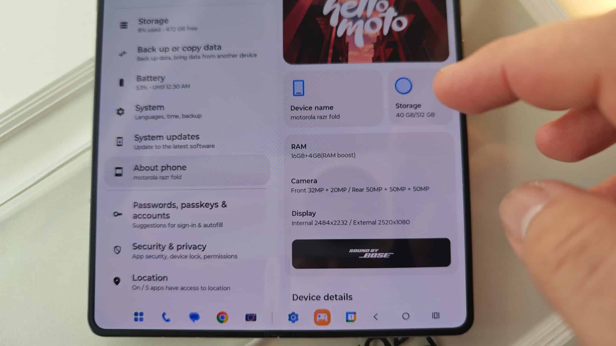 Motorola показа сгъваемия смартфон Razr Fold и сподели някои подробности за него