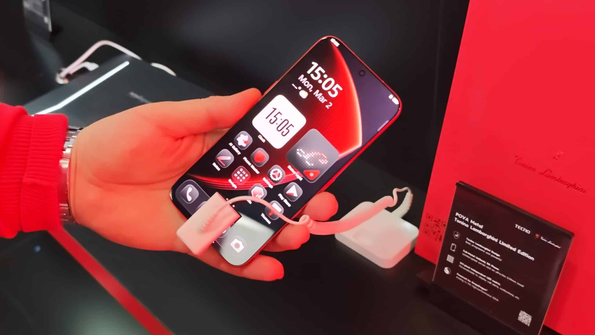 Tecno и Tonino Lamborghini представиха серия дизайнерска електроника – от смартфони до геймърски мини-компютър