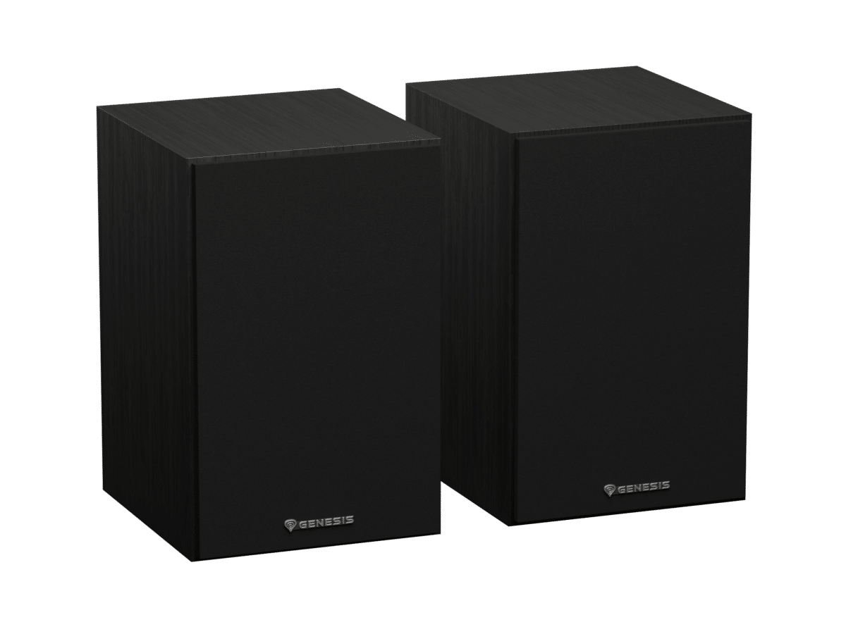 GENESIS Arsen 302BT: компактна озвучителна система с кевларен говорител, Bluetooth и честотен диапазон 50–20 000 Hz
