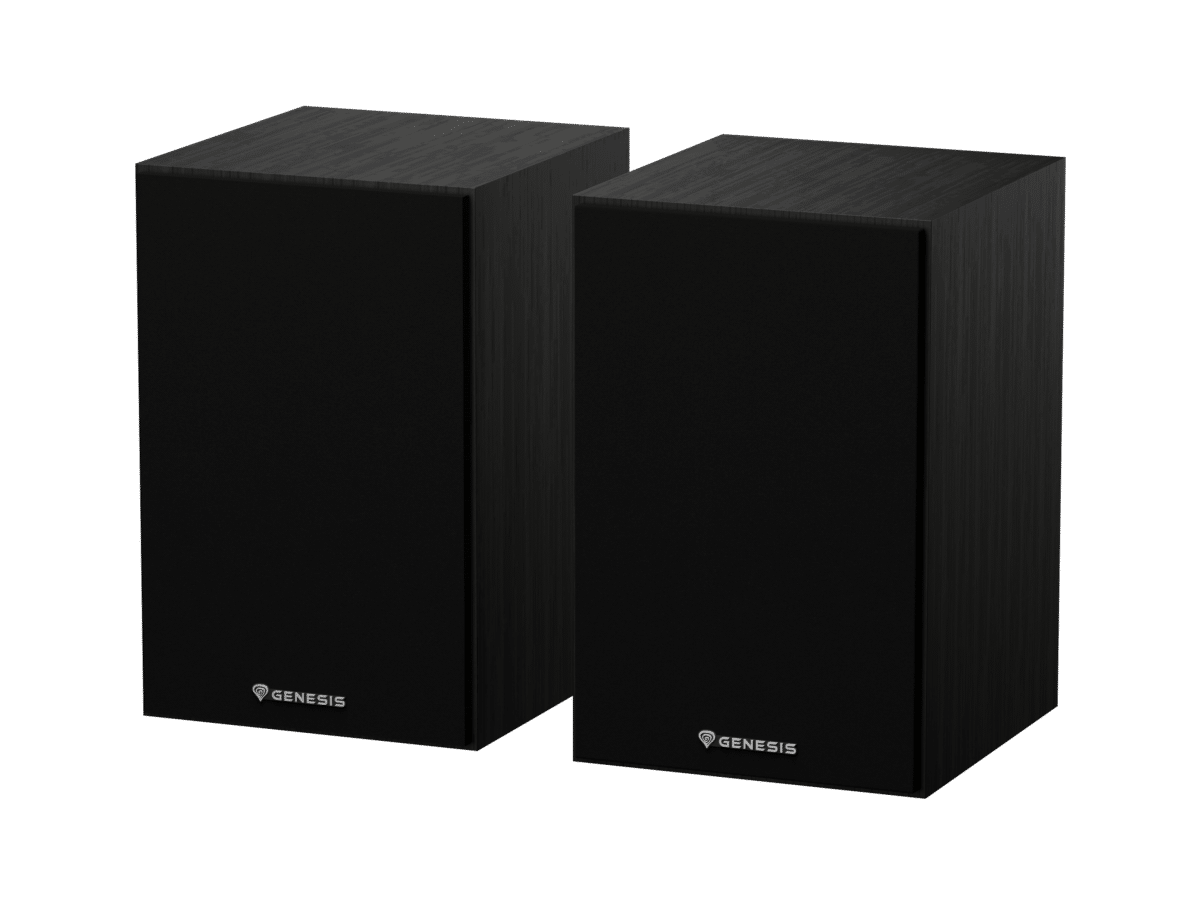 GENESIS Arsen 302BT: компактна озвучителна система с кевларен говорител, Bluetooth и честотен диапазон 50–20 000 Hz